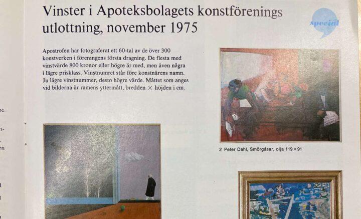 Vinster visas i personaltidningen