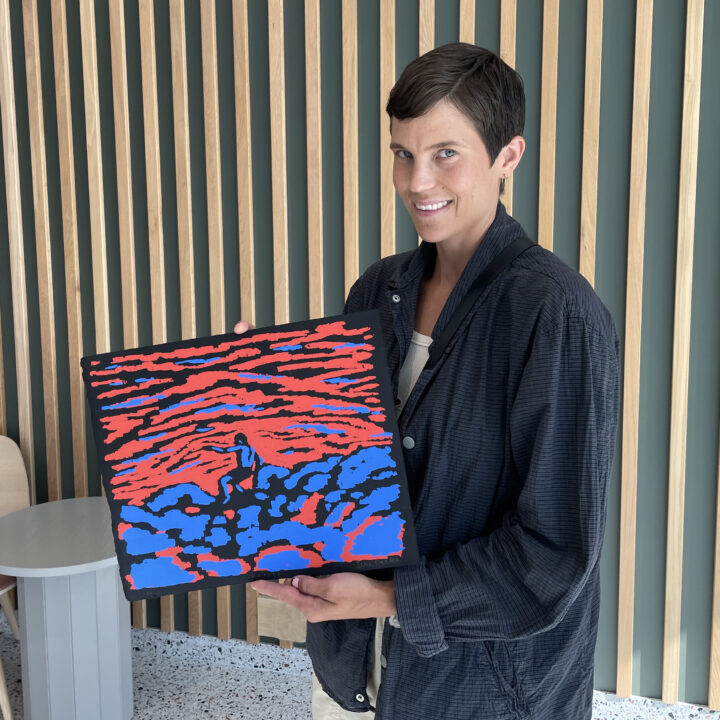 Siri Carlén och bladet